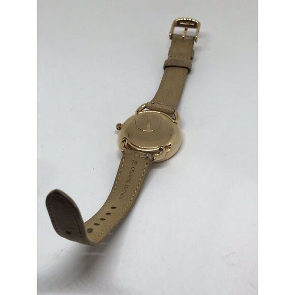 Fossil ES4021 Tailor Women’s Light Brown Leather Analog Dial Genuine Watch Z847 - Picture 5 of 8